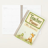 Bosdieren Aangepaste Leerkracht Planner (Display)