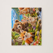 Bosdieren Avontuur Legpuzzel (Verticaal)