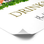 Bosdieren baby Drink teken Foto Afdruk (Hoek)