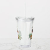 Bosdieren Baby Shower Acryl Drinkbeker (Rechts)