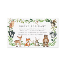 Bosdieren Baby Shower Boeken Voor Baby