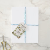 Bosdieren Baby Shower Dank Je Cadeautjes Cadeaulabel (Met Touw)