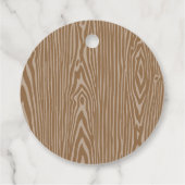 Bosdieren baby shower dank u labels (Achterkant)