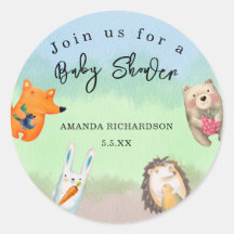 Bosdieren Baby Shower