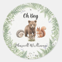 Bosdieren baby shower