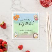 Bosdieren Baby Shower Servet (Insitu)