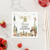 Bosdieren Baby Shower Servetten (Insitu)