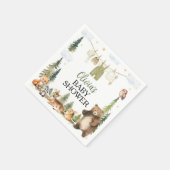 Bosdieren Baby Shower Servetten (Hoek)