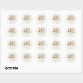 Bosdieren Baby Shower Sticker (Vel)