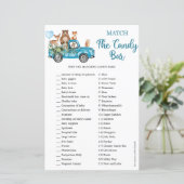 Bosdieren Blauwe Truck Match De Snoepbar (Staand voorkant)