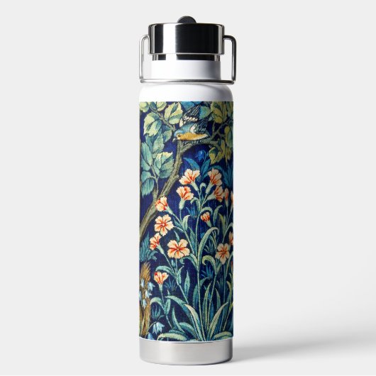 Bosdieren & Bloemen, William Morris Waterfles (Achterkant)