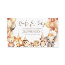 Bosdieren boeken voor baby ticket