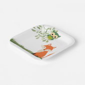 Bosdieren Borden Papieren Bordje (Gebogen)