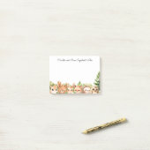 Bosdieren Bos Baby en Mam Post-it® Notes (Op bureau)