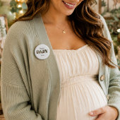 Bosdieren Bos Baby Shower Ronde Button 5,7 Cm