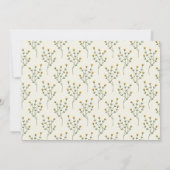 Bosdieren Bos Feestje Kinderen Verjaardag Foto Kaart (Achterkant)