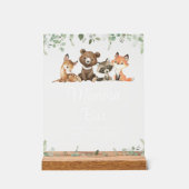 Bosdieren, Bos, Wild One, Momosa Bar Acryl Bord (Voorkant)