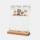 Bosdieren, Bos, Wild One, Momosa Bar Acryl Bord (Hoek)