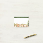 Bosdieren Bosbaby en Moeder Post-it® Notes (Op bureau)