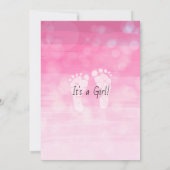 Bosdieren Bosdieren Baby Shower   Kaart (Achterkant)