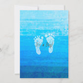 Bosdieren Bosdieren Baby Shower Uitnodiging (Achterkant)