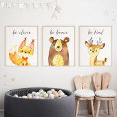 Bosdieren, bosdieren, citaten muurkunst sets