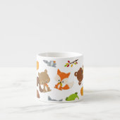 Bosdieren, bosdieren, Jouw naam Espresso Kop (Voorkant)