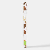 Bosdieren, bosdieren, Jouw naam iPhone Hoesje (Rechterkant)