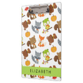 Bosdieren, bosdieren, Jouw naam Klembord (Links)