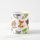 Bosdieren, bosdieren, Jouw naam Koffiemok (Center)