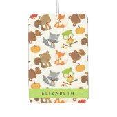 Bosdieren, bosdieren, Jouw naam Luchtverfrisser (Voorkant)