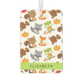 Bosdieren, bosdieren, Jouw naam Luchtverfrisser (Achterkant)