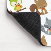 Bosdieren, bosdieren, Jouw naam Muismat (Hoek)