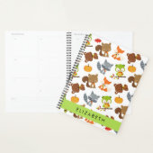 Bosdieren, bosdieren, Jouw naam Planner (Display)