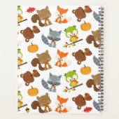 Bosdieren, bosdieren, Jouw naam Planner (Achterkant)