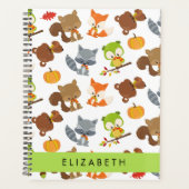 Bosdieren, bosdieren, Jouw naam Planner (Voorkant)