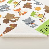 Bosdieren, bosdieren, Jouw naam Sherpa Deken (3/4)