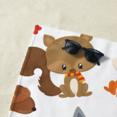 Bosdieren, bosdieren, Jouw naam Strandlaken (In situ)