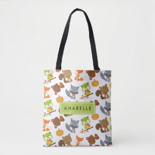 Bosdieren, bosdieren, Jouw naam Tote Bag