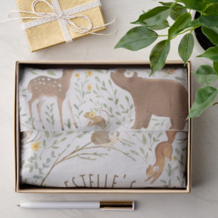 Bosdieren Bosvrienden Baby Shower Tissue Tissuepapier