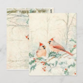 Bosdieren Briefkaart (Voorkant / Achterkant)