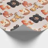 Bosdieren Cadeaupapier (Hoek)