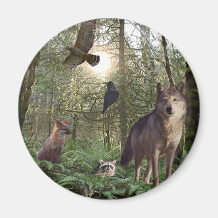 Bosdieren Cadeaus Magneet