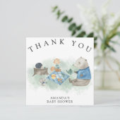 Bosdieren - Dank u Bedankkaart (Staand voorkant)