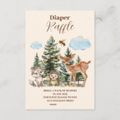 Bosdieren Diapper Raffle Informatiekaartje (Voorkant)