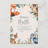 Bosdieren Diapper Raffle Informatiekaartje (Voorkant)