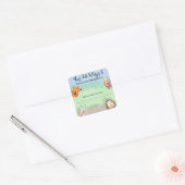 Bosdieren - dit boek behoort tot vierkante sticker (Envelop)