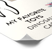 Bosdieren eerste jaar eerste jaardag poster (Hoek)