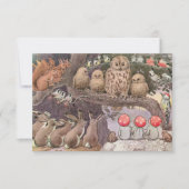 Bosdieren en Kinderen Elsa Beskow Bedankkaart (Voorkant)