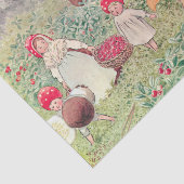 Bosdieren en kinderen Elsa Beskow Tissuepapier (Detail)